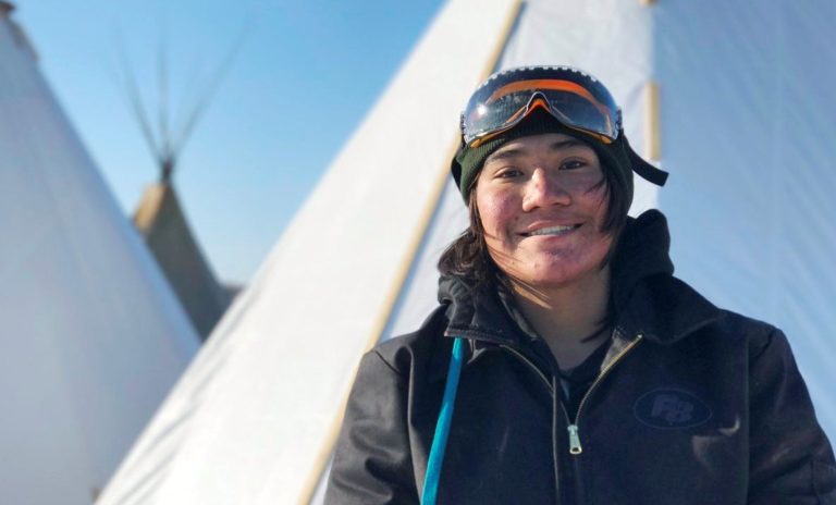 'Water protector' James Thomas